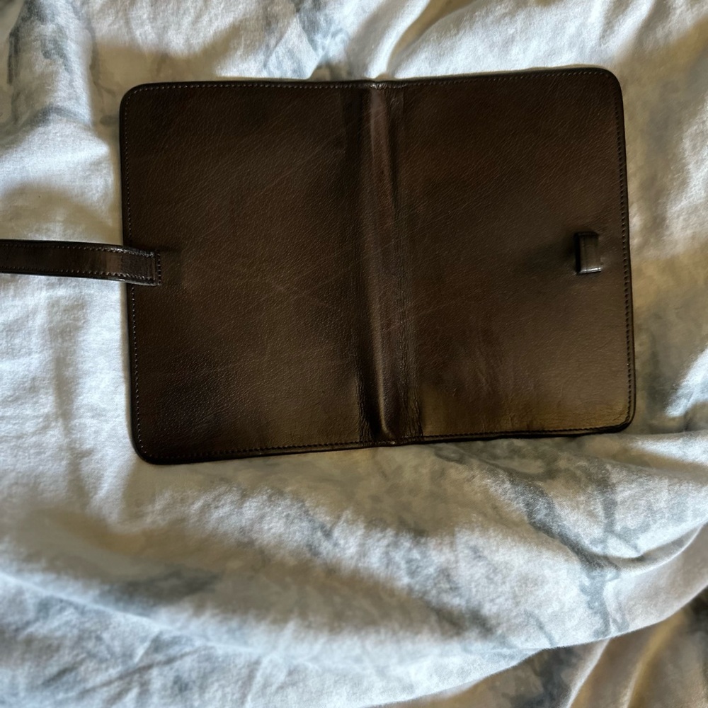 Vintage Coach Pocket Planner Brown